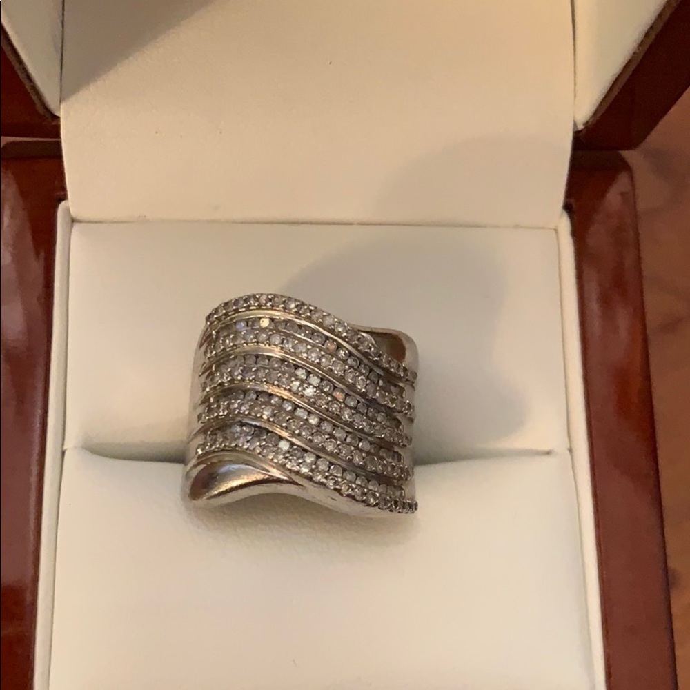 Genuine Diamonds in Sterling Silver